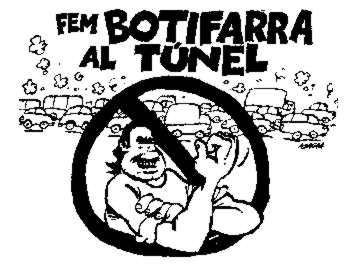 Logotip: No al tnel d'Horta