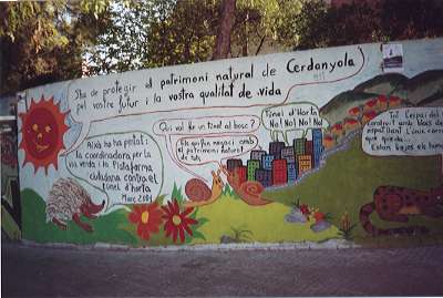 Detall 1: cal protegir el patrimoni natural de Cerdanyola.